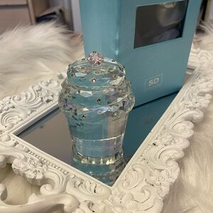 Crystal Cupcake Paperweight